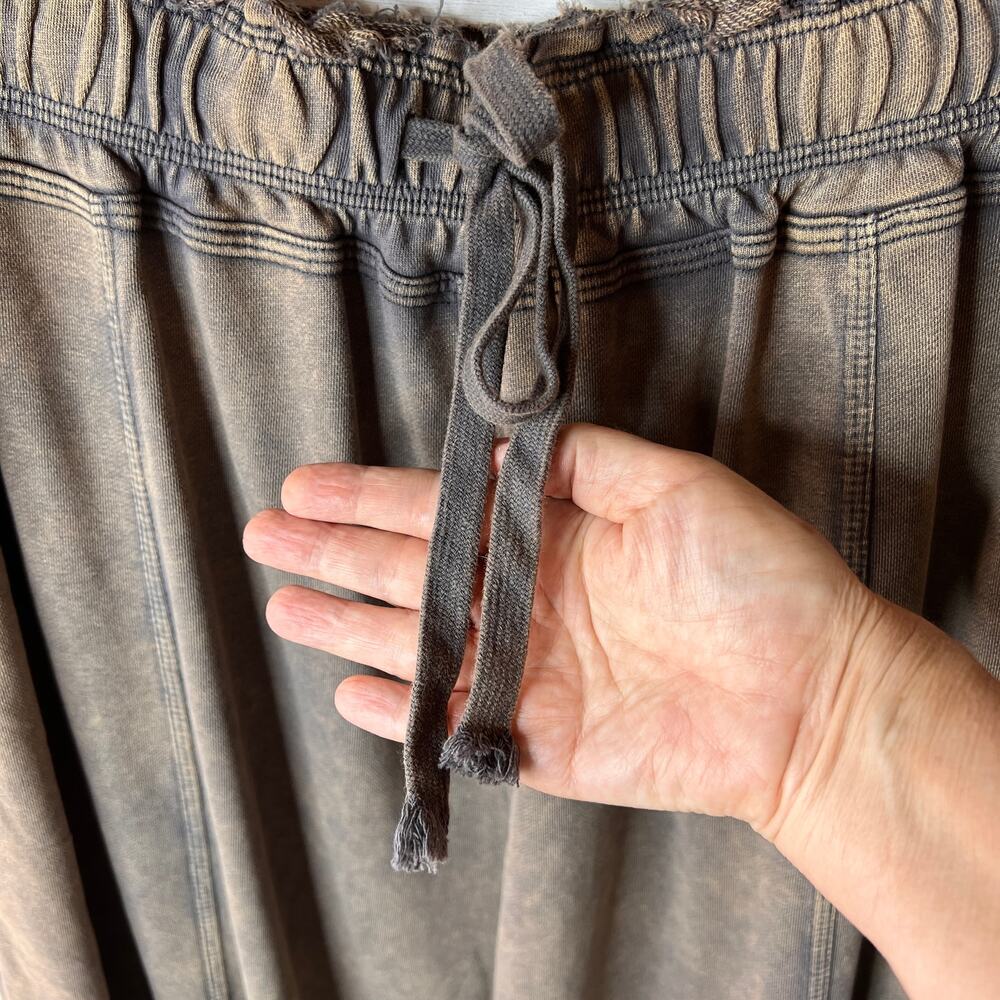 Oli & Hali Joggers Womens Size Large Faded Brown True to You Jogger Pant Slouchy - Picture 8 of 15